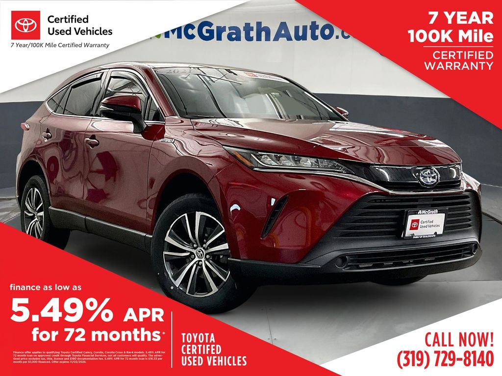Pearl 2021 Toyota Venza SUV / Crossover All-Wheel Drive Continuously Variable Transmission