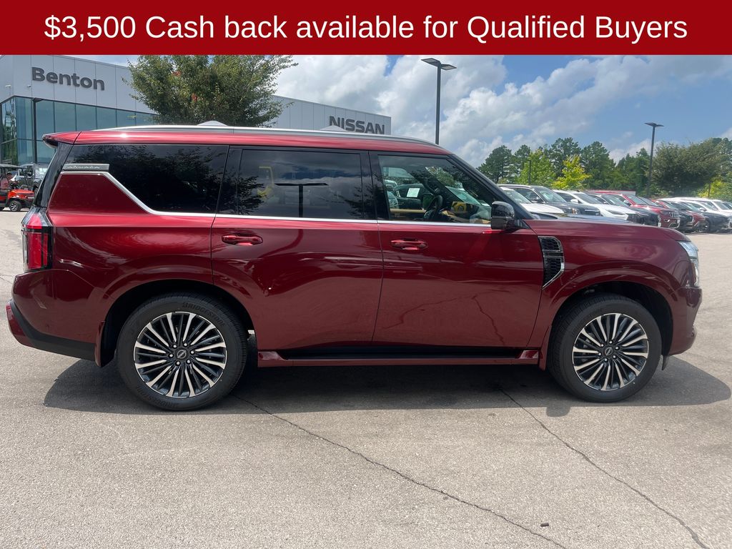 2026 Coulis Red Pearl Nissan Armada Platinum Reserve 4X4 SUV