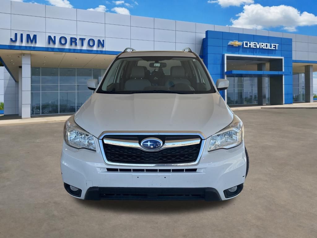 Satin White Pearl 2015 Subaru Forester 2.5i Limited SUV / Crossover All-Wheel Drive Continuously Variable Transmission