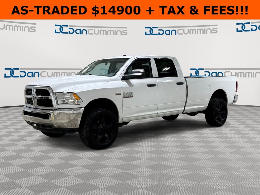 Bright White Clearcoat 2018 RAM 2500 Tradesman Crew Cab LB 4WD Pickup Truck Four-Wheel Drive 6-Speed Automatic
