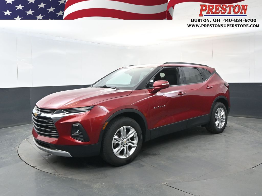 Cajun Red Tintcoat 2020 Chevrolet Blazer 2LT FWD SUV / Crossover Front-Wheel Drive 9-Speed Automatic