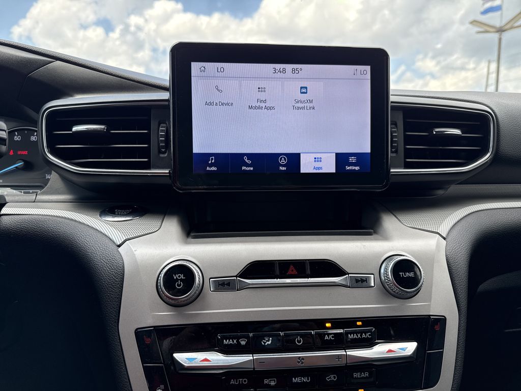 2023 Ford Explorer XLT White at DeMontrond Automotive Group