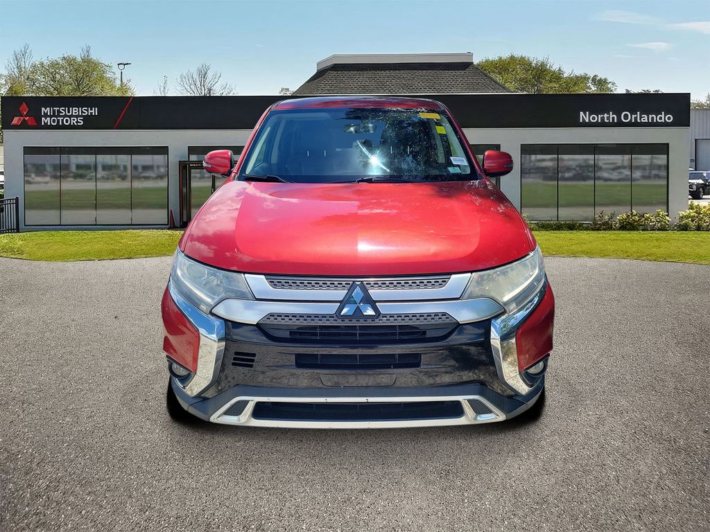 Rally Red Metallic 2019 Mitsubishi Outlander SUV / Crossover Front-Wheel Drive Continuously Variable Transmission