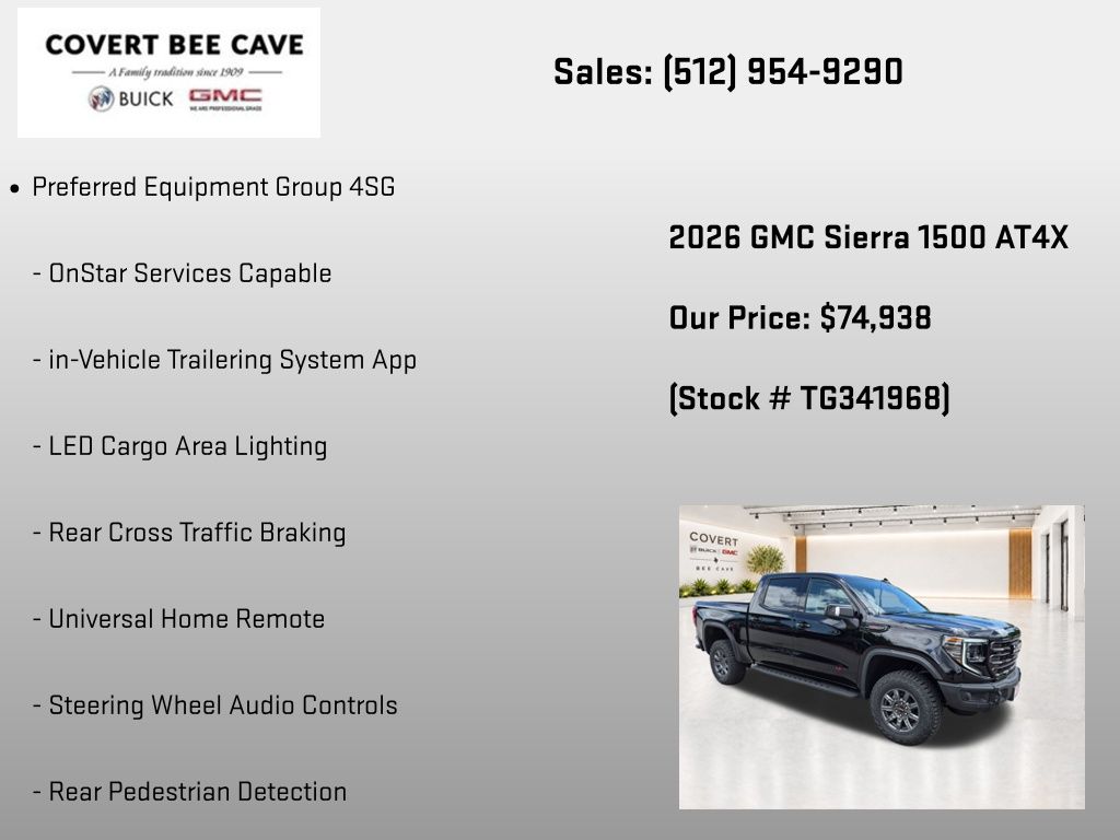 New 2026 Black GMC AT4X image 39