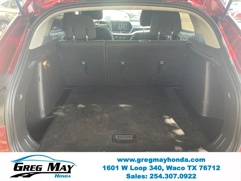 2025 Chevrolet Trax LS Red at Greg May Honda