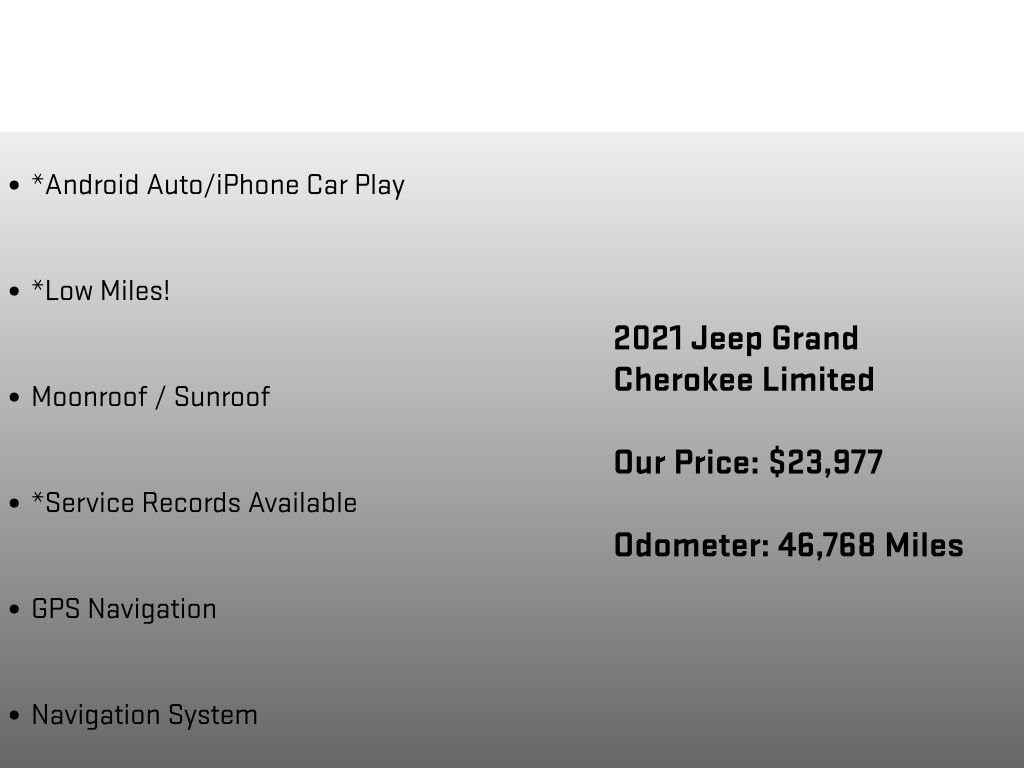 2021 Jeep Grand Cherokee Limited Red at Auto Express Mitsubishi