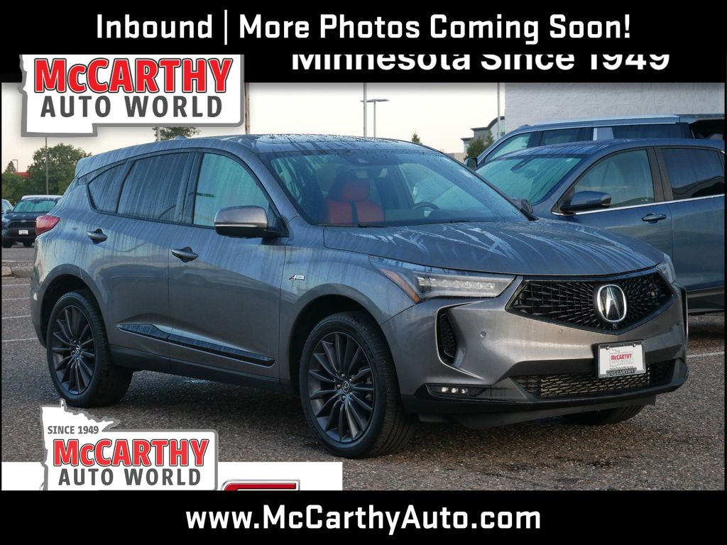 Liquid Carbon Metallic 2024 Acura RDX SUV / Crossover All-Wheel Drive Automatic