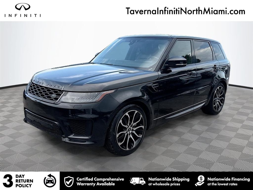 Black 2022 Land Rover Range Rover Sport Pickup Truck All-Wheel Drive 8-Speed Automatic