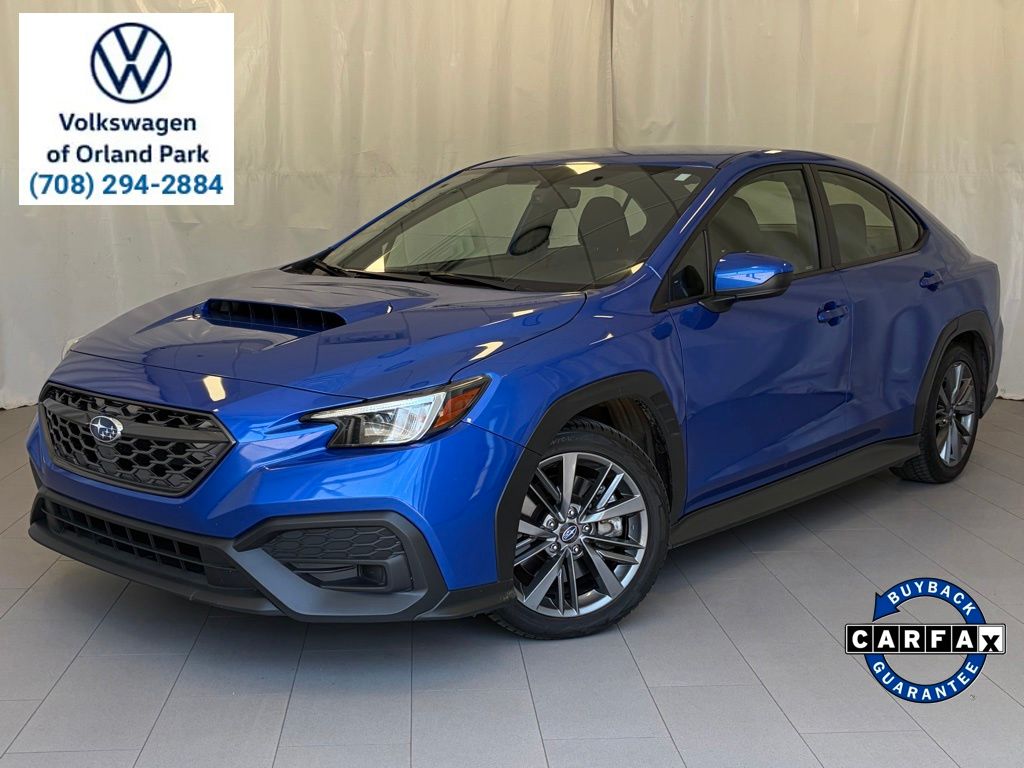 WR Blue Pearl 2023 Subaru WRX Sedan All-Wheel Drive 6-Speed Manual