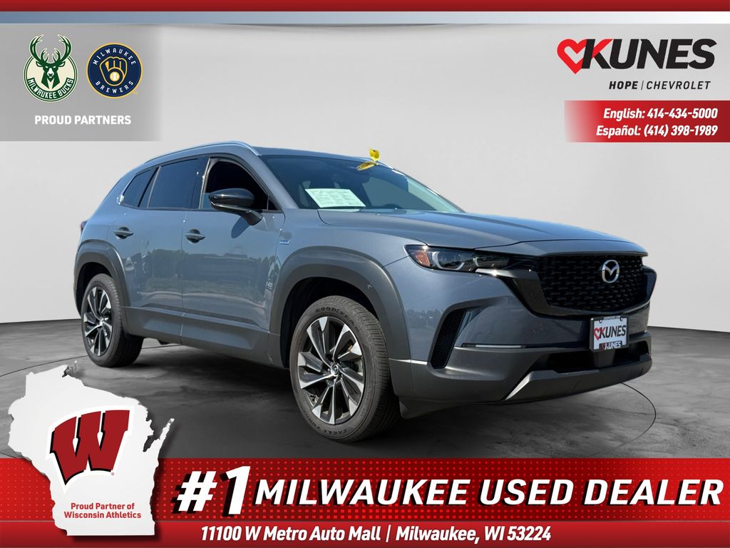 Polymetal Gray Metallic 2025 Mazda CX-50 SUV / Crossover All-Wheel Drive Continuously Variable Transmission