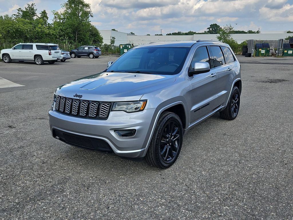 Billet Silver Metallic 2020 Jeep Grand Cherokee SUV / Crossover Four-Wheel Drive 8-Speed Automatic