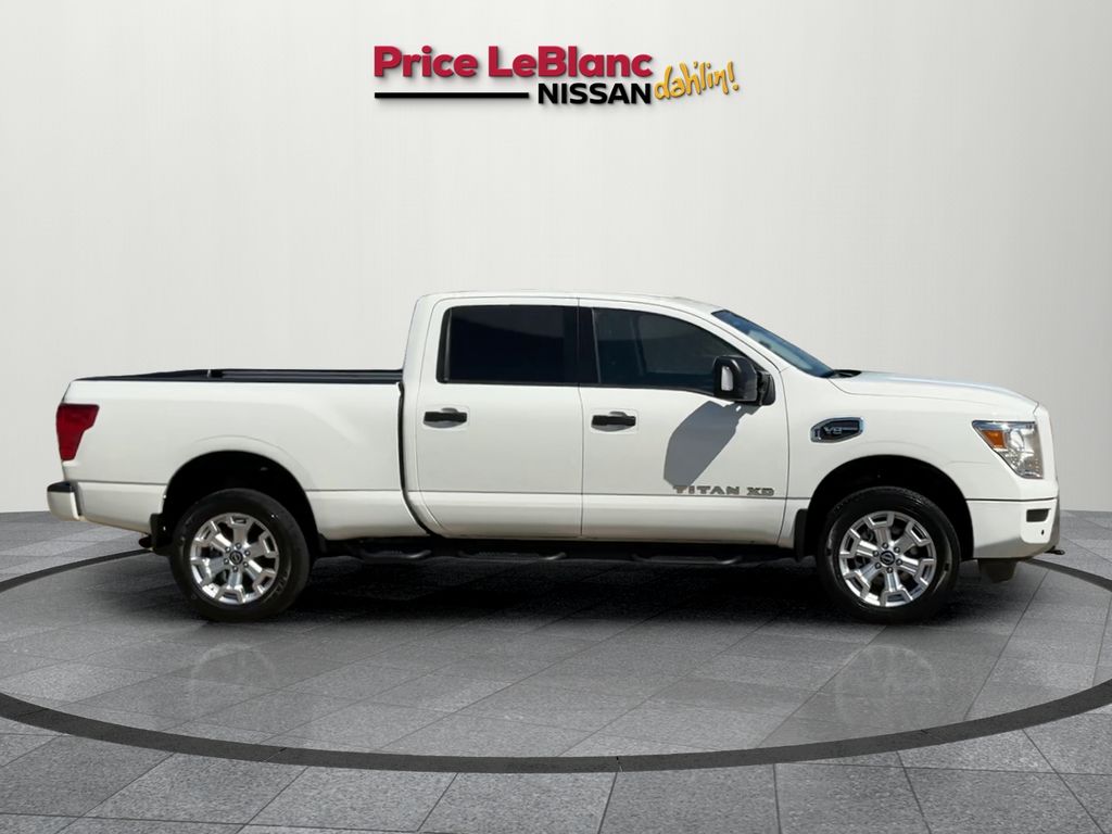2024 Nissan Titan XD SV White at Browns Ford of Johnstown