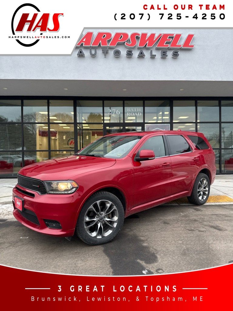 Redline 2 Coat Pearl 2019 Dodge Durango GT Plus AWD SUV / Crossover All-Wheel Drive 8-Speed Automatic