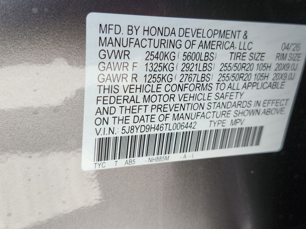 new 2026 Acura MDX car, priced at $59,250