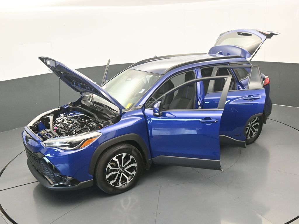 Used 2024 Blue Toyota Hybrid SE image 59