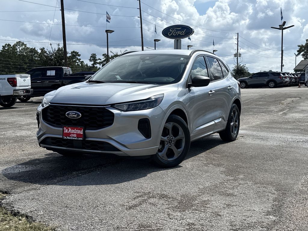 2023 Ford Escape ST-Line Silver at DeMontrond Ford