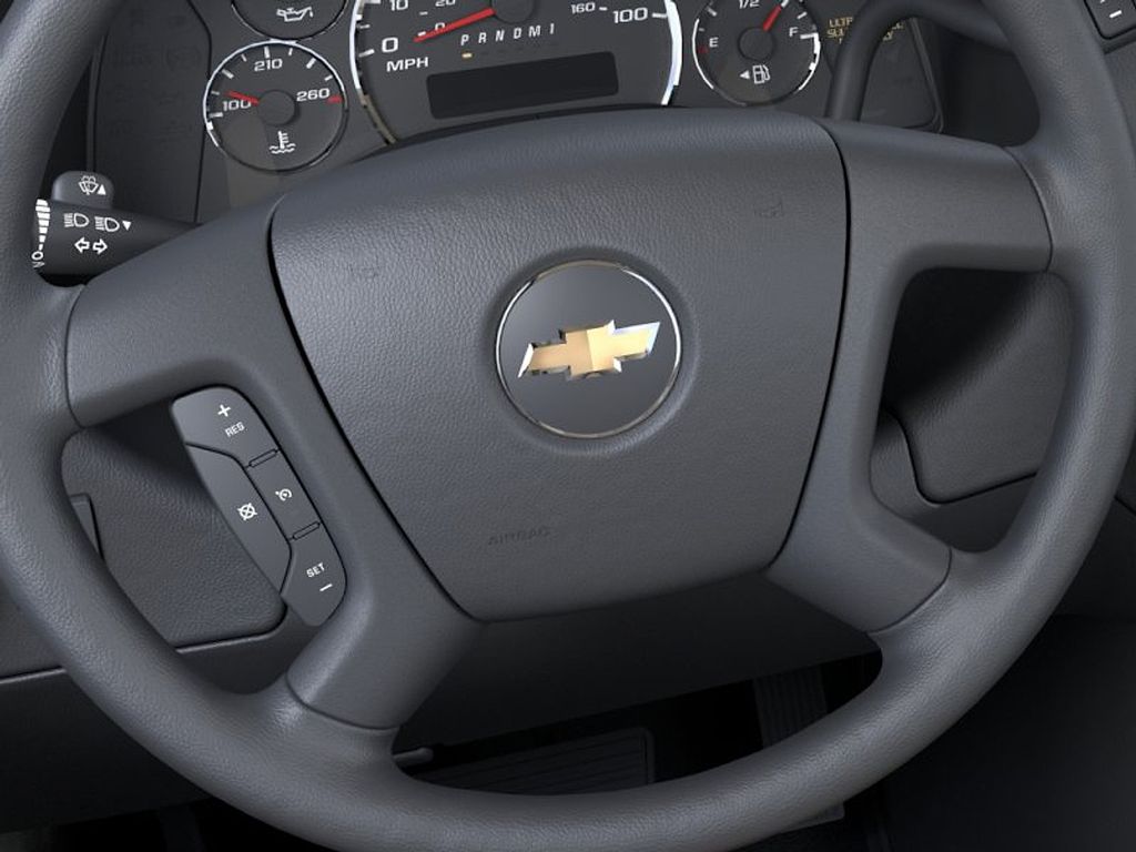 2026 Chevrolet Express 3500 Work Van White at Klick Lewis Buick Chevrolet