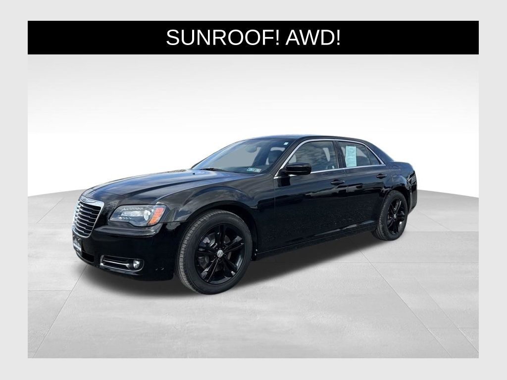 Gloss Black 2012 Chrysler 300 S V6 AWD Sedan All-Wheel Drive 8-Speed Automatic