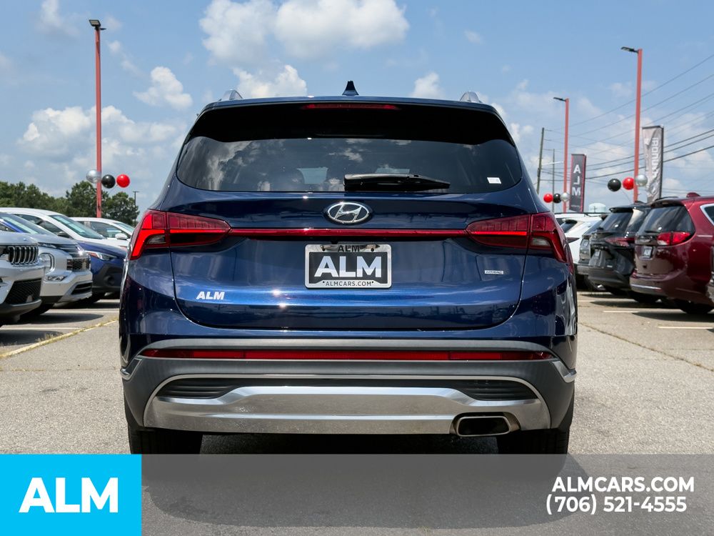Certified Used 2023 Blue Hyundai SEL image 5