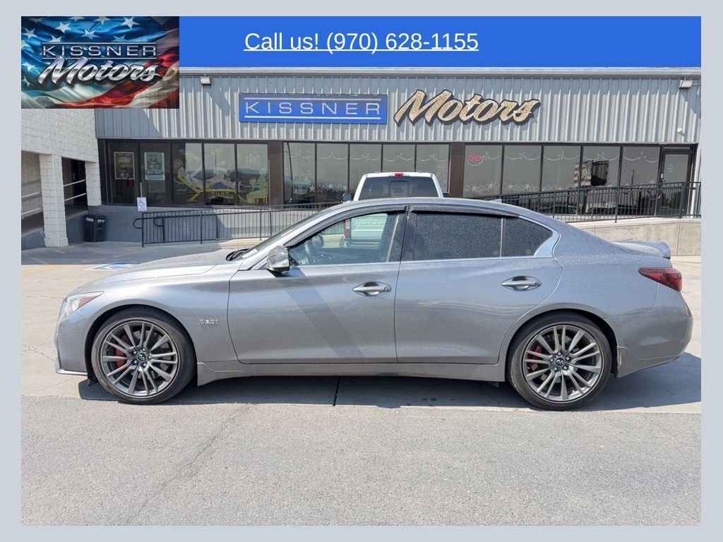 2018 INFINITI Q50 Red Sport 400 AWD   