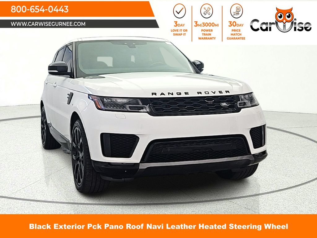 White 2022 Land Rover Range Rover Sport Pickup Truck All-Wheel Drive 8-Speed Automatic