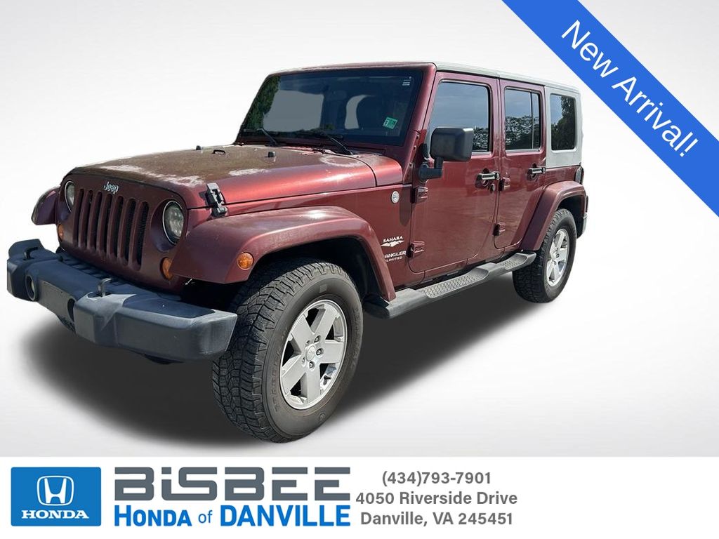 Red Rock Crystal Pearlcoat 2007 Jeep Wrangler Unlimited Sahara 4WD SUV / Crossover Four-Wheel Drive 6-Speed Manual