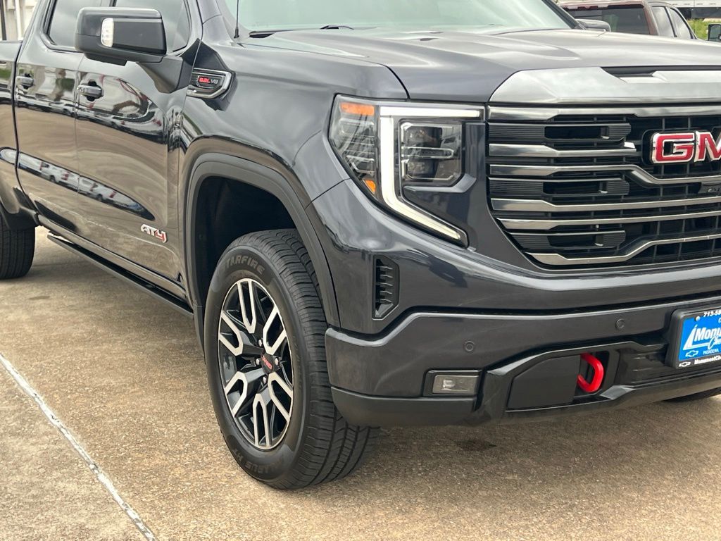 2024 GMC Sierra 1500 AT4 Silver at Emmons Autoplex
