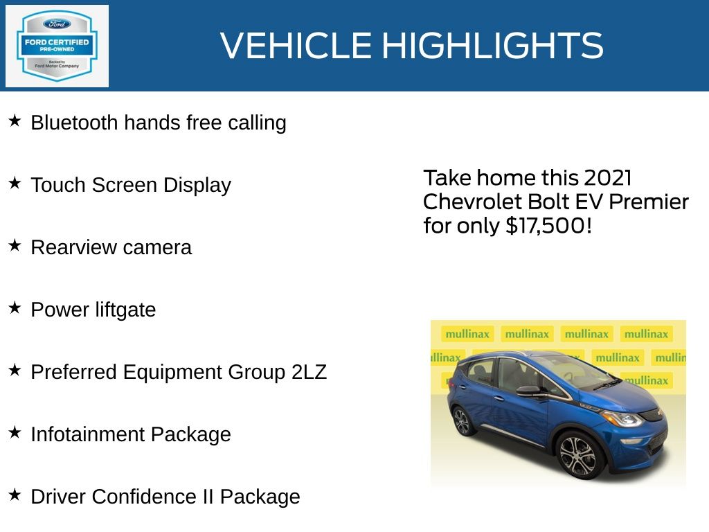 Certified Used 2021 Blue Chevrolet Premier image 23