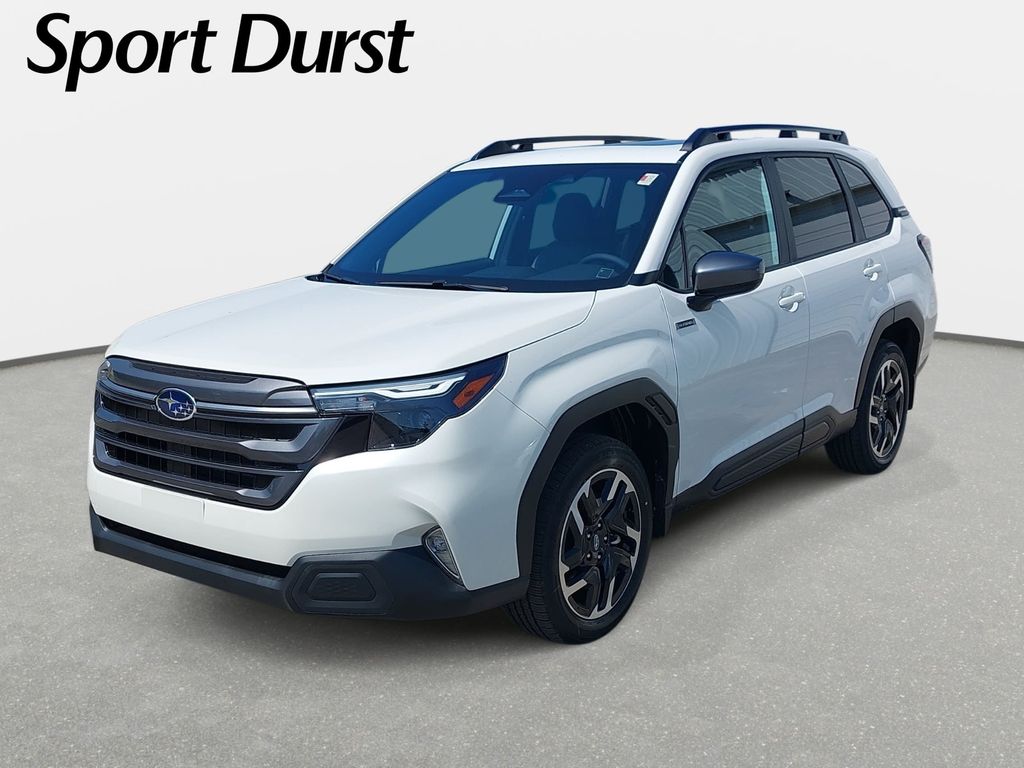 White 2026 Subaru Forester Hybrid SUV / Crossover All-Wheel Drive Continuously Variable Transmission