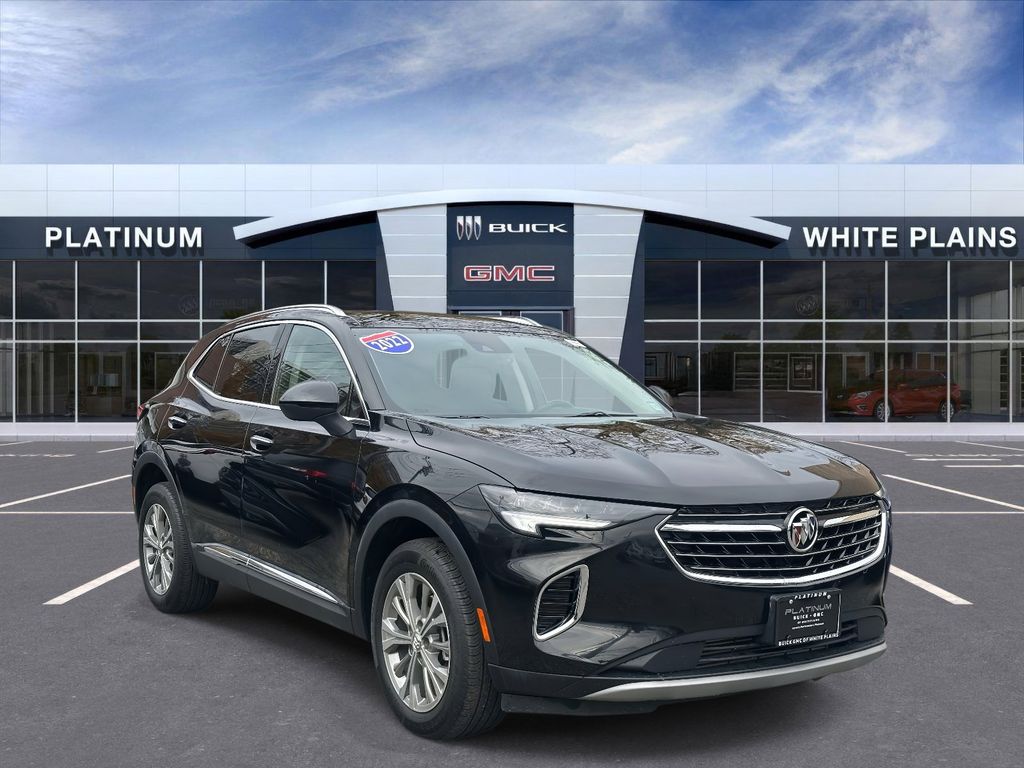 Black (Ebony Twilight Metallic) 2022 Buick Envision Preferred FWD SUV / Crossover Front-Wheel Drive 9-Speed Automatic