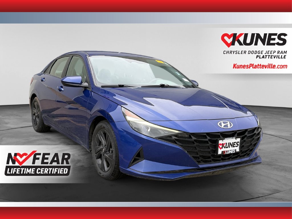 Intense Blue 2023 Hyundai Elantra Sedan Front-Wheel Drive Continuously Variable Transmission