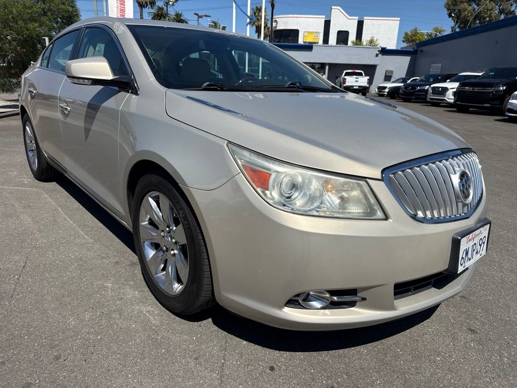 Gold Mist Metallic 2010 Buick LaCrosse Sedan Front-Wheel Drive 6-Speed Automatic Overdrive