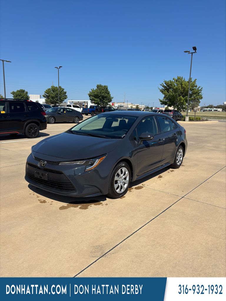 Underground 2025 Toyota Corolla Sedan Front-Wheel Drive Continuously Variable Transmission