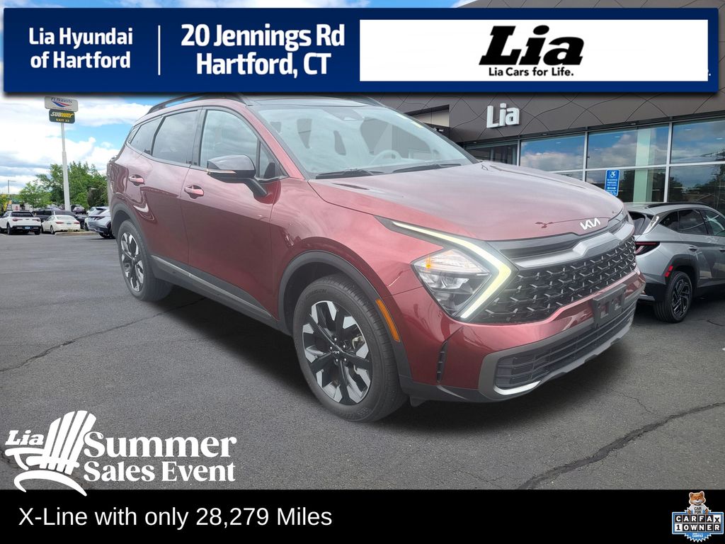 Dawning Red 2023 Kia Sportage SUV / Crossover All-Wheel Drive 8-Speed Automatic