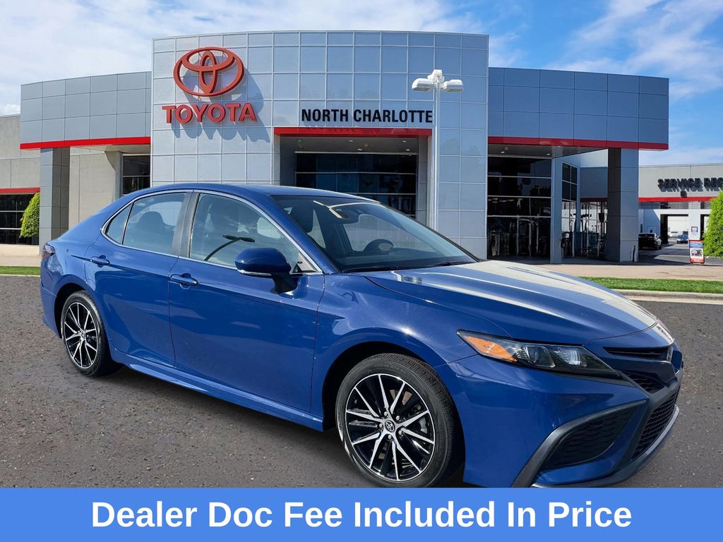 Reservoir Blue 2024 Toyota Camry SE FWD Sedan Front-Wheel Drive 8-Speed Automatic