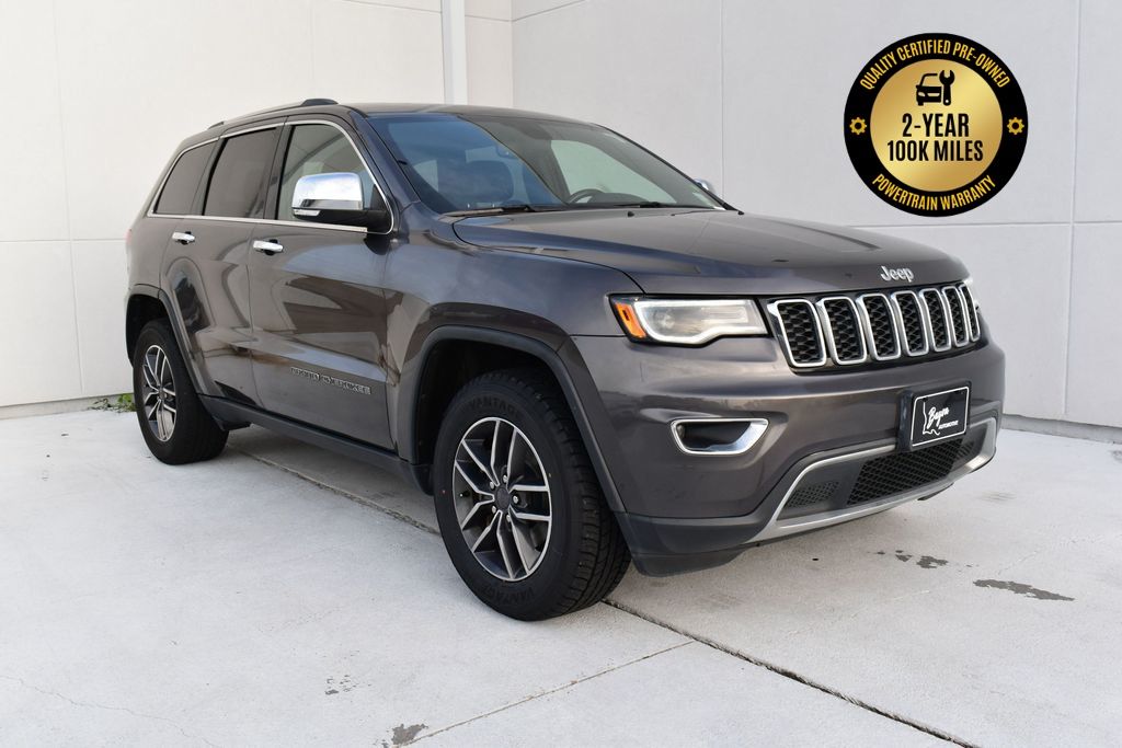 Gray (Granite Crystal Metallic Clearcoat) 2019 Jeep Grand Cherokee SUV / Crossover 4X2 8-Speed Automatic