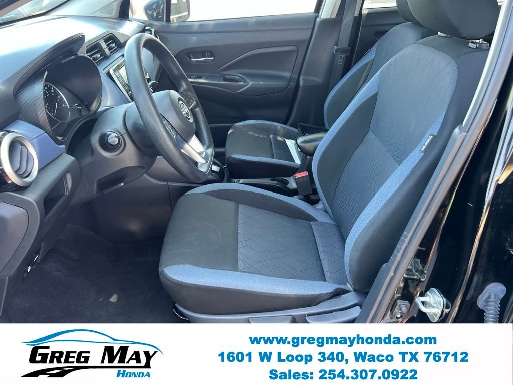 2024 Nissan Versa 1.6 SV Black at Greg May Honda