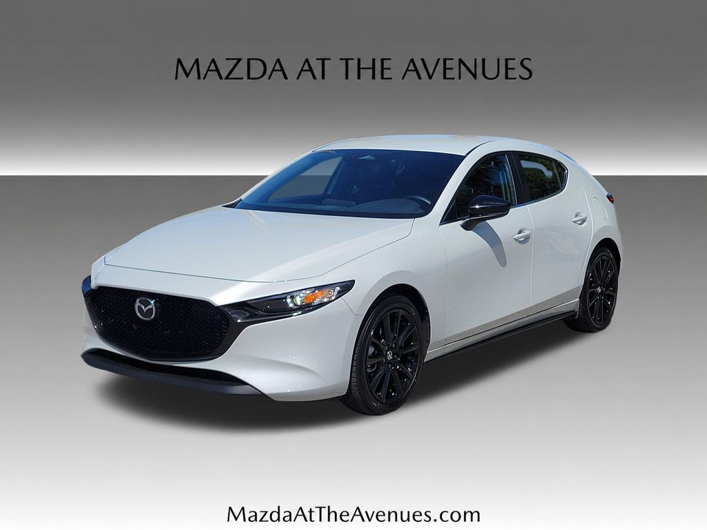 Ceramic White 2026 Mazda MAZDA3 Hatchback Front-Wheel Drive 6-Speed Automatic