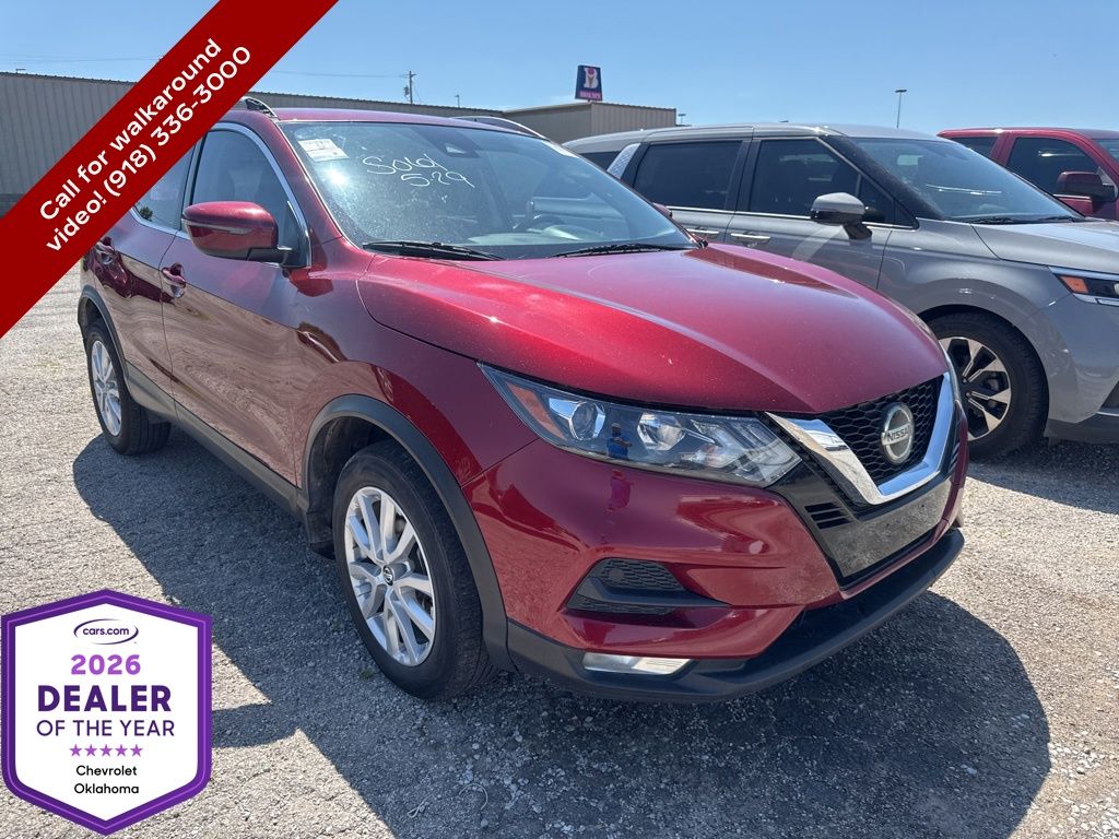 Red (Scarlet Ember Pearl Metallic) 2022 Nissan Rogue Sport SV FWD SUV / Crossover Front-Wheel Drive Continuously Variable Transmission
