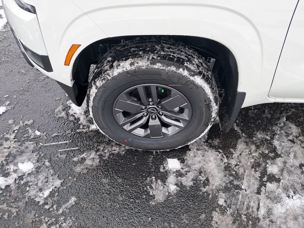 2026 Nissan Frontier SV White at John Sisson Motors
