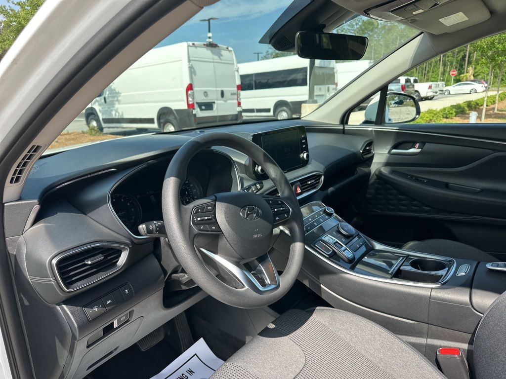 2022 Quartz White Hyundai Santa Fe SEL AWD SUV