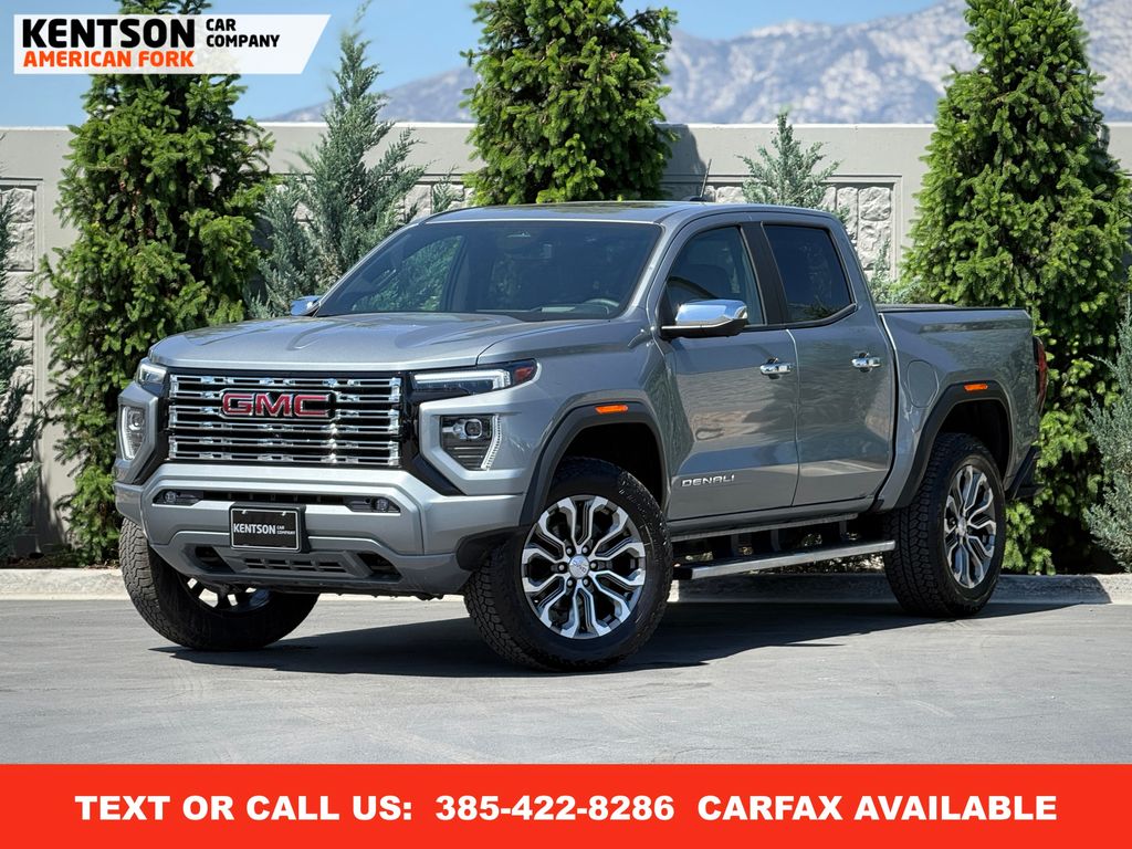 Sterling Metallic 2026 GMC Canyon Denali Crew Cab 4WD Pickup Truck Four-Wheel Drive 8-Speed Automatic