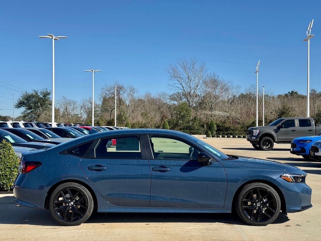 2026 Honda Civic Sport Blue at Classic Honda Galveston