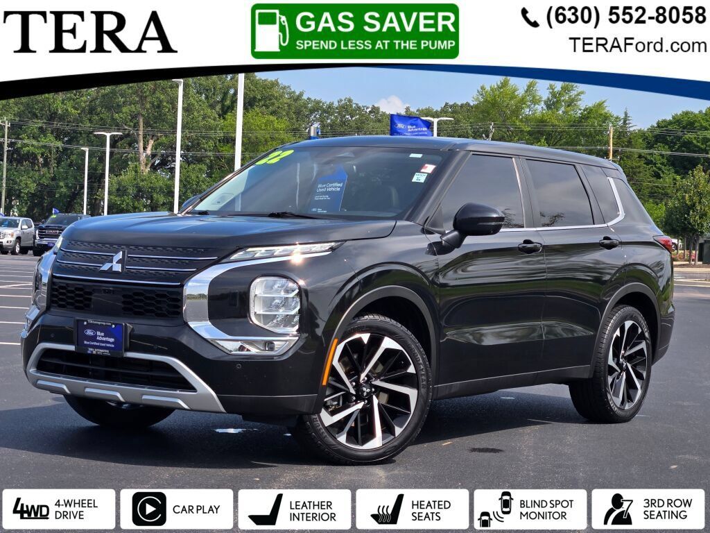 Black Diamond 2022 Mitsubishi Outlander SUV / Crossover All-Wheel Drive Continuously Variable Transmission