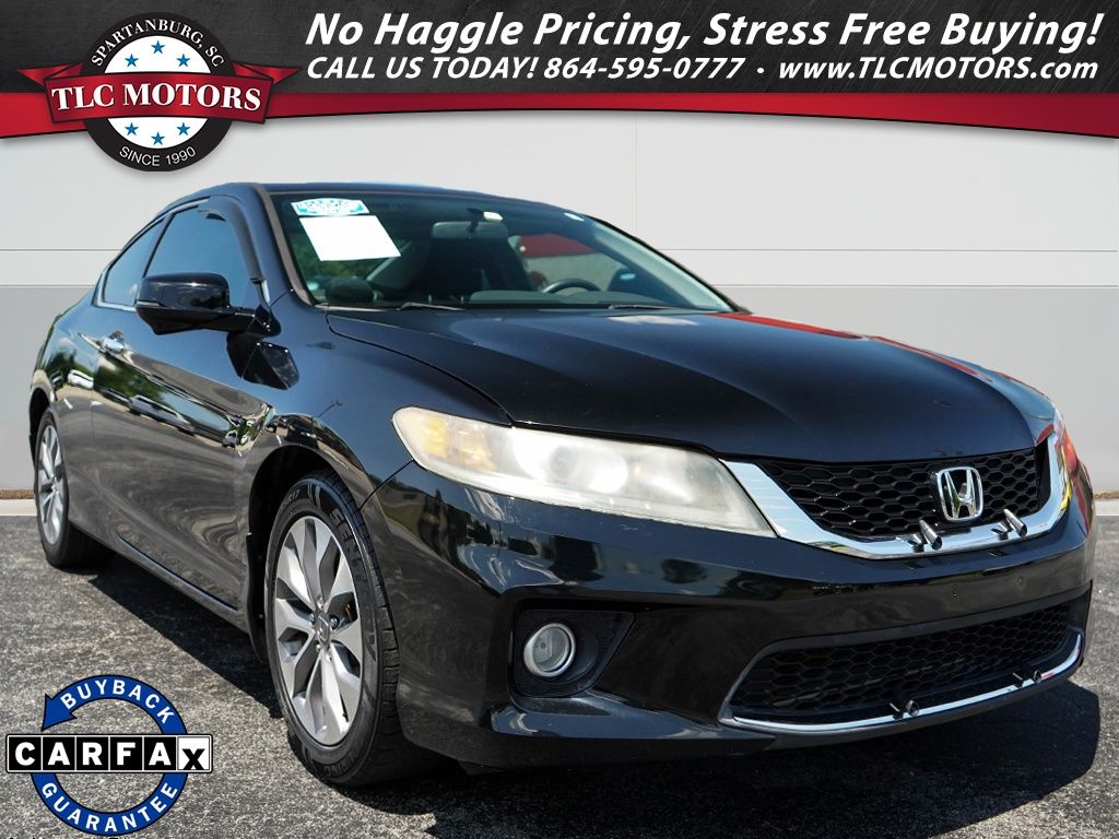 Crystal Black Pearl 2015 Honda Accord Coupe Coupe Front-Wheel Drive Continuously Variable Transmission