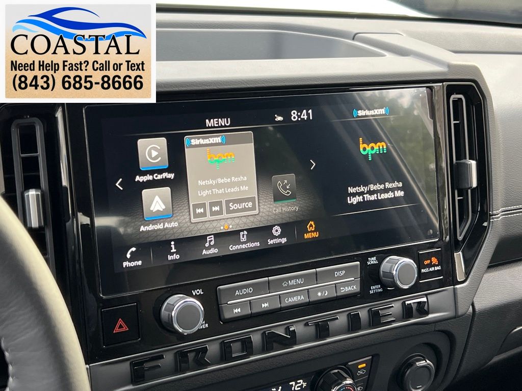 2026 Nissan Frontier SV White at Lugoff Nissan