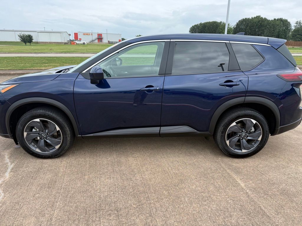 Deep Ocean Blue 2025 Nissan Rogue SUV / Crossover Front-Wheel Drive Continuously Variable Transmission