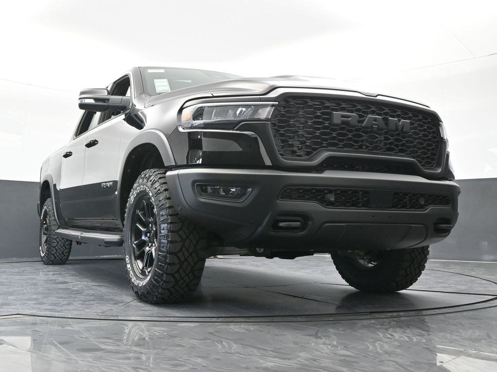 New 2026 Diamond Black Crystal Pearlcoat Ram Rebel image 63