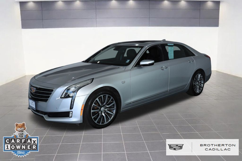 Radiant Silver Metallic 2017 Cadillac CT6 3.6L Luxury AWD Sedan All-Wheel Drive 8-Speed Automatic