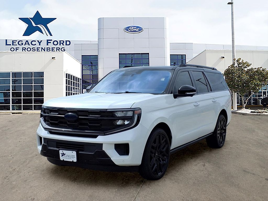 Star White Metallic Tri-Coat 2025 Ford Expedition SUV / Crossover Four-Wheel Drive Automatic